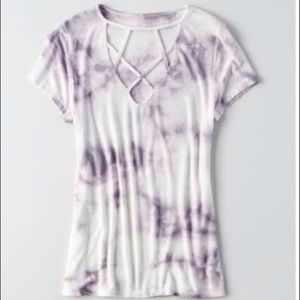 🔴American Eagle Rib/cage t-shirt “soft & sexy”